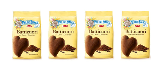 Mulino Bianco Batticuori (350g) - 4 Pacchi da 350 g - [1,4 Kg]
