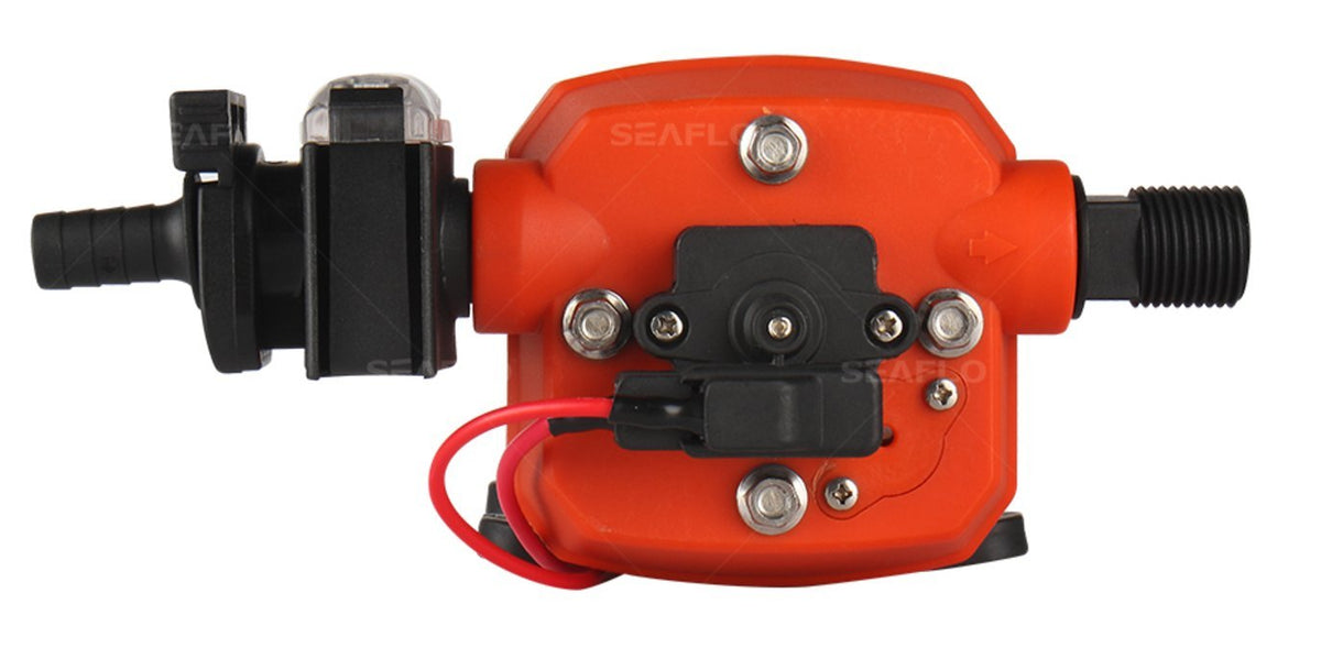 SEAFLO POMPA AUTOCLAVE ACQUA silenziosa da 12V 17 litri con PRESSOSTATO Barca Camper