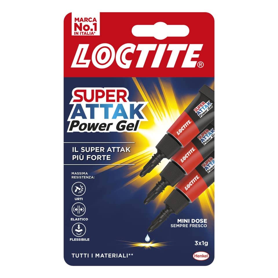 SUPER ATTAK GEL 1gr 3pz 2012086 $