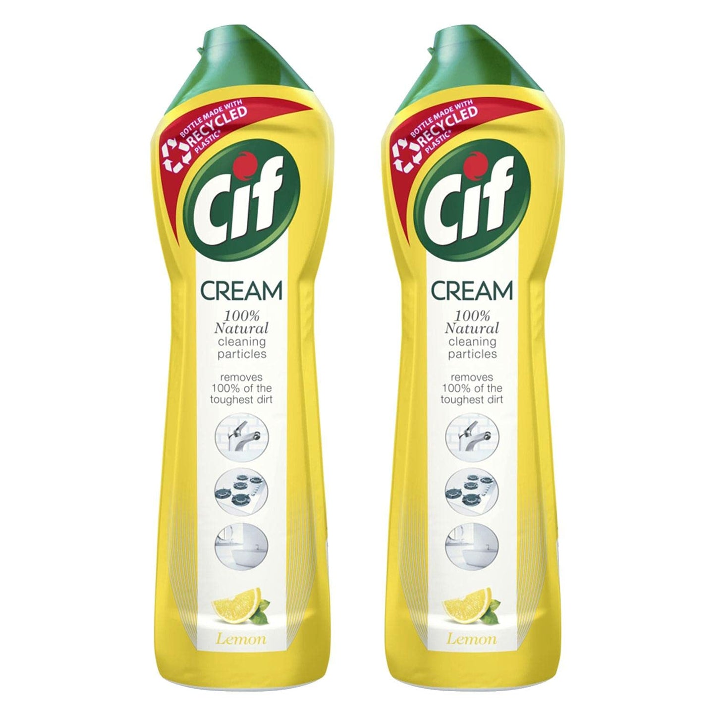 CIF Crema al limone con microparticelle (confezione da 2)