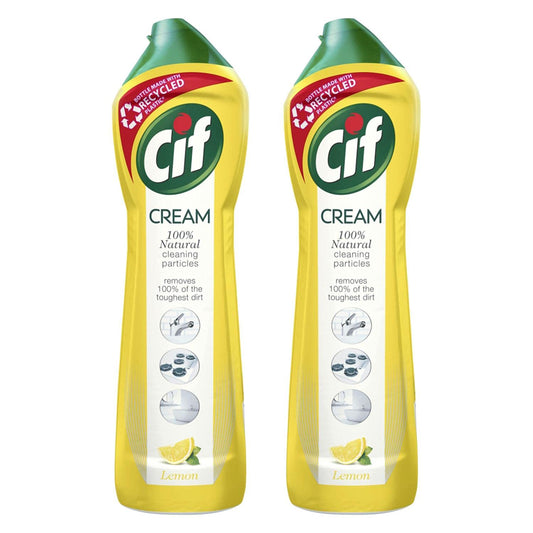 CIF Crema al limone con microparticelle (confezione da 2)