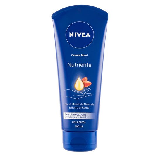 Nivea Crema Mani Nutriente Vellutante con Olio di Mandorla - 100 ml