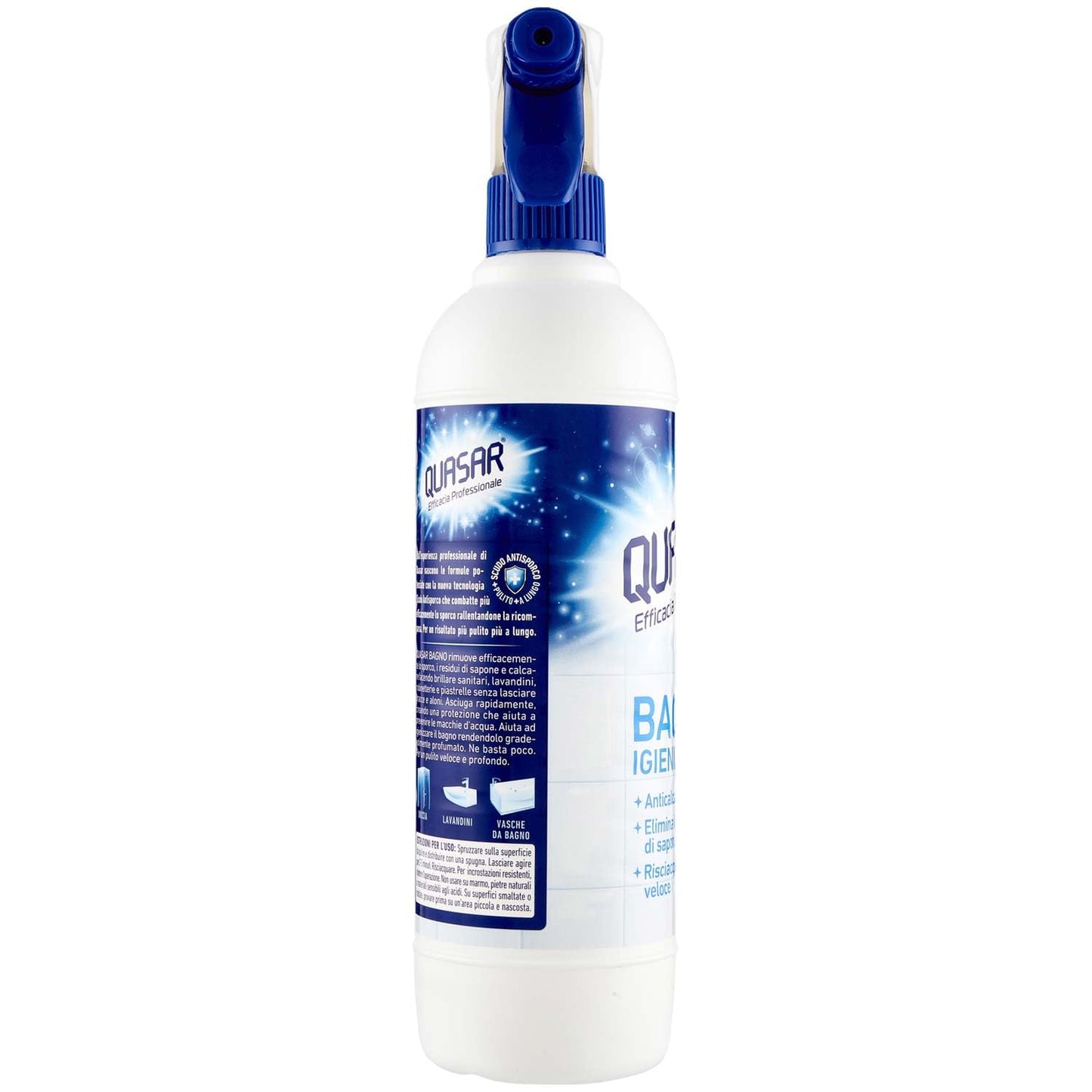 Quasar Detergente Bagno Spray 580ml, 580ml