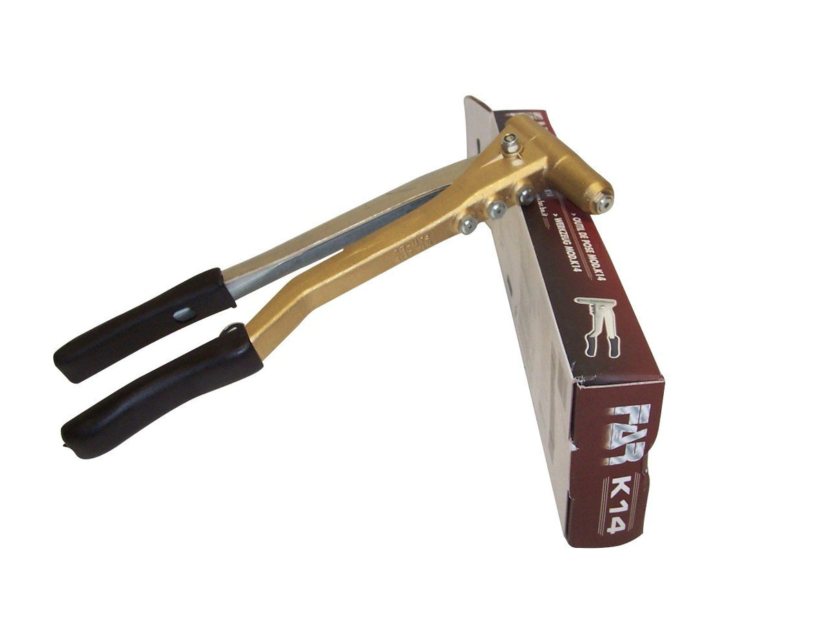 Rivettatrice Modello 'K 14 ' Professionale. Per Rivetti Di Tutte Le Leghe.