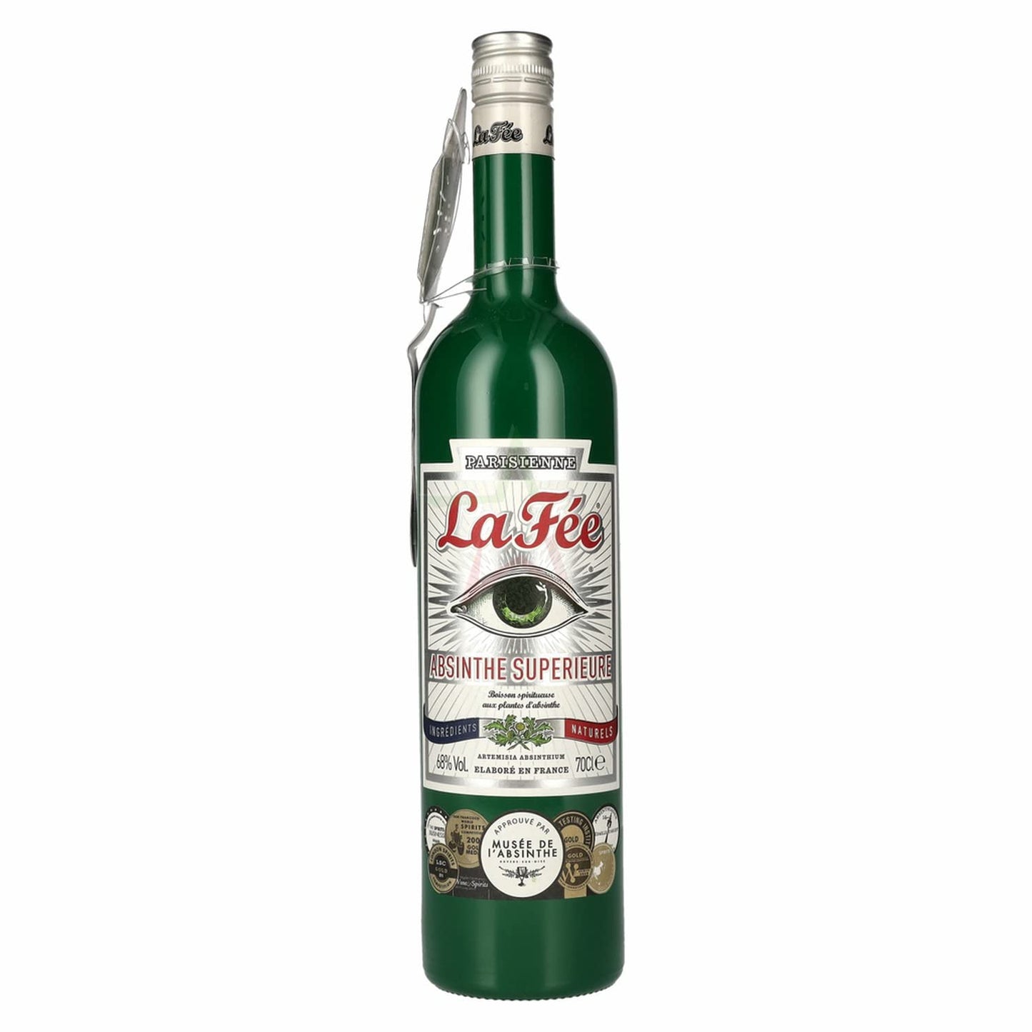 La Fée Absinthe Parisienne mit Absinthlöffel 68% Vol. 68,00% 0,70 lt.