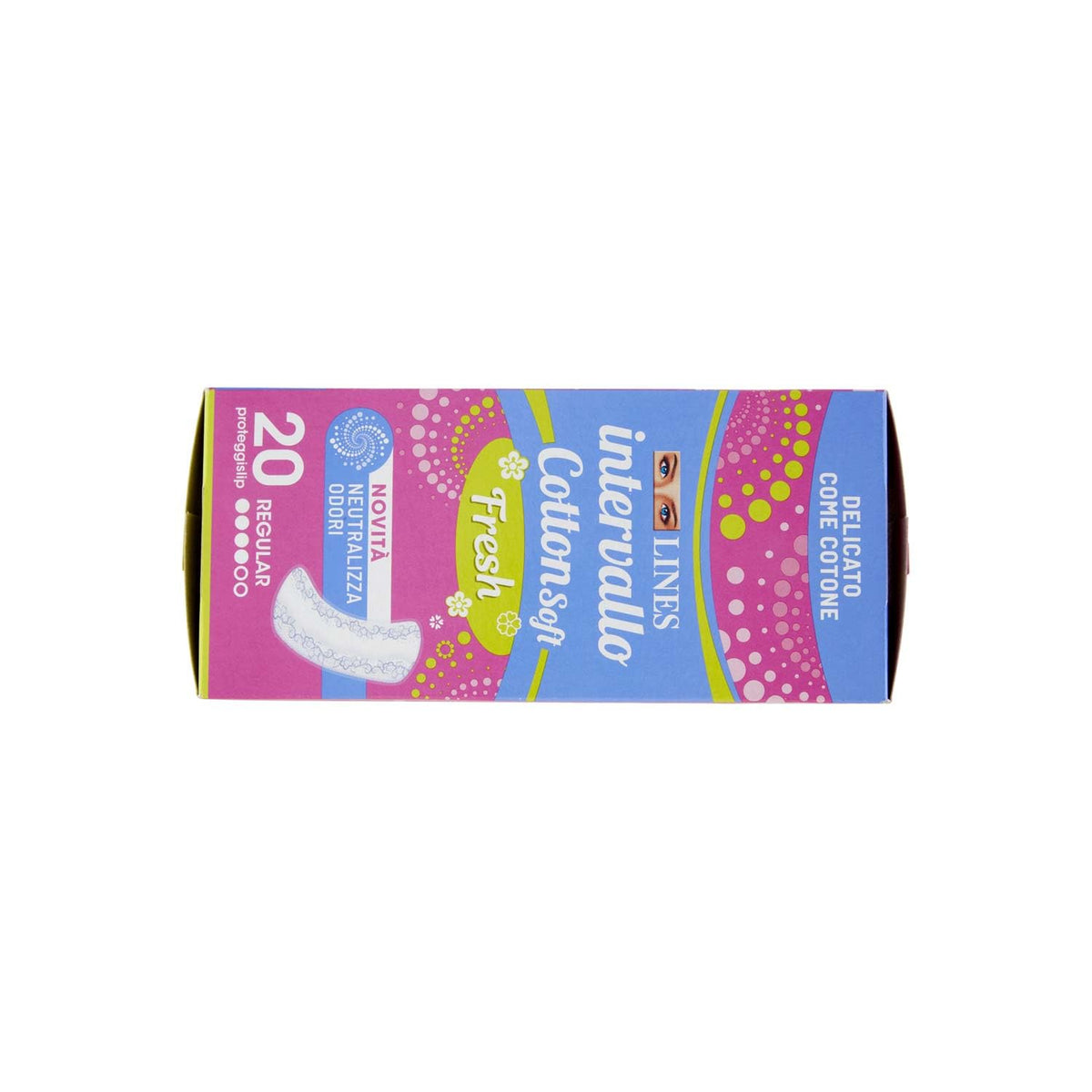 Lines Proteggislip Distesi 100% Cotone, Pacco da 24 Proteggislip
