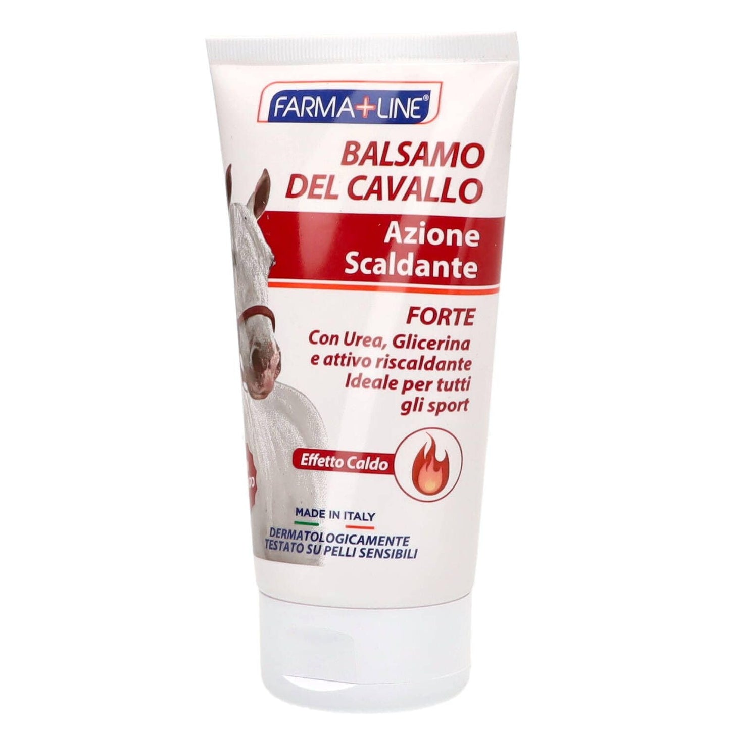 BALSAMO DEL CAVALLO FARMA+LINE BALSAMO DEL CAVALLO AZIONE SCALDANTE FORTE CON UREA GLICERINA E ATTIVO RISCALDANTE 150 ML