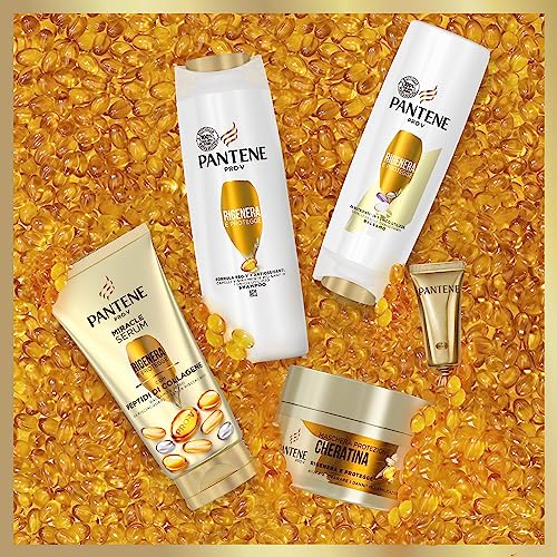 Pantene Pro-V Shampoo Protezione Cheratina, Rigenera e Protegge, Shampoo Capelli