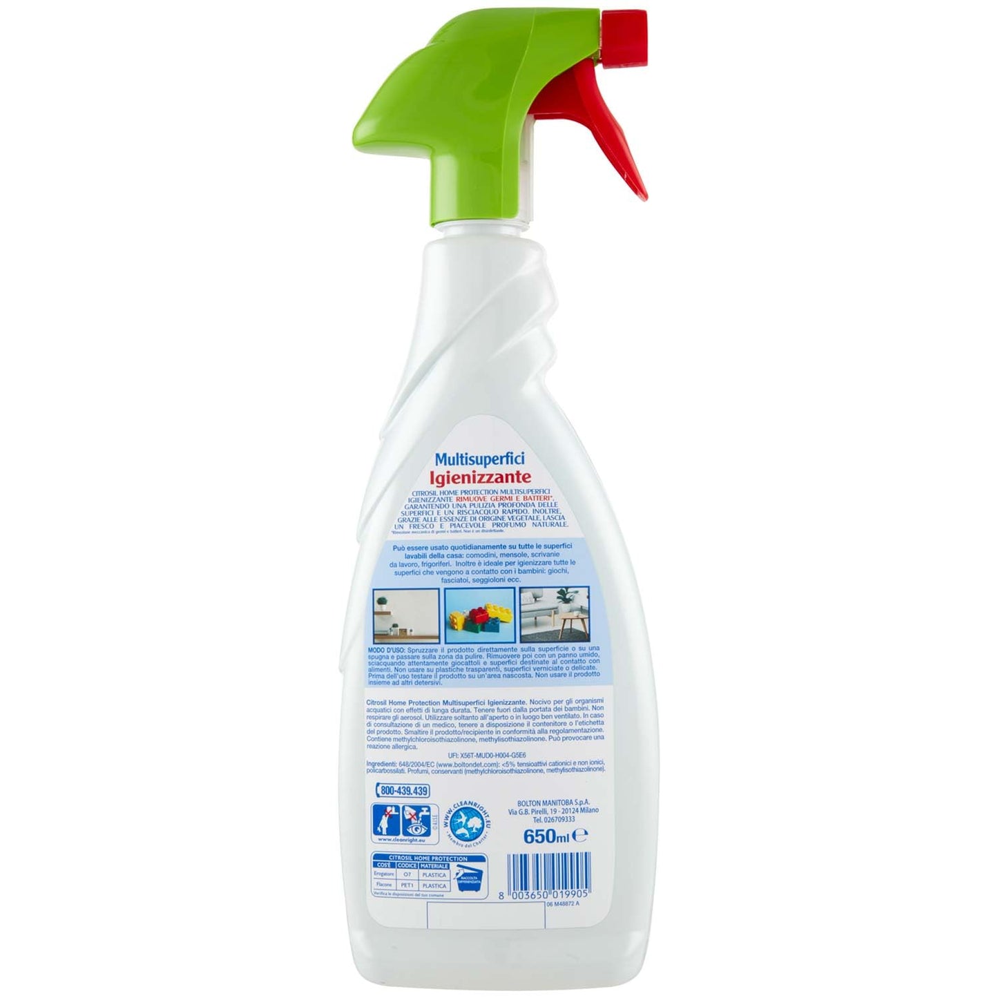 Citrosil Detergente Multiuso Teatree 650ml, 650ml