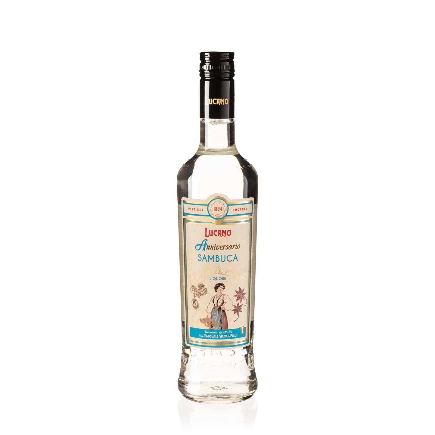 Lucano Anniversario Sambuca 40% Vol - Bottiglia da 70 cl