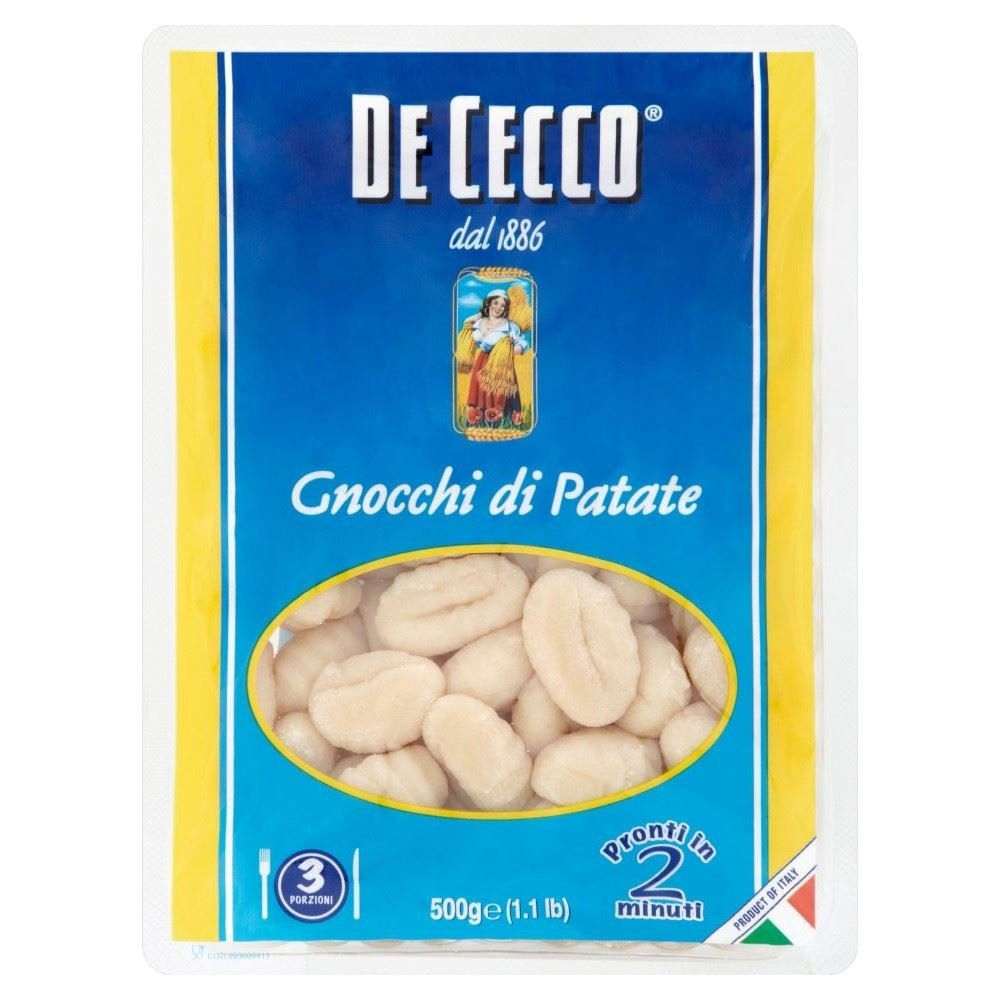 De Cecco Gnocchi Di Patate (500g) (Confezione da 2)