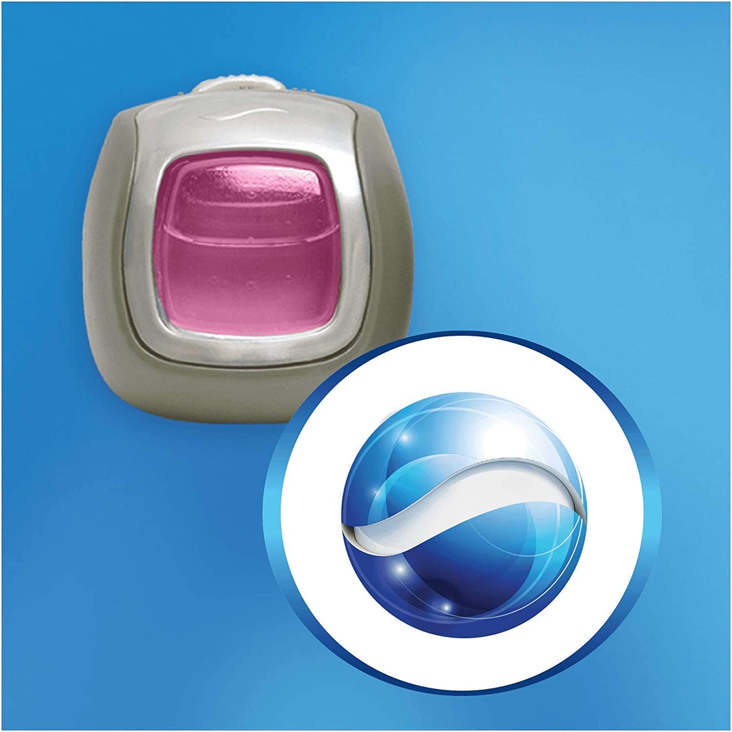 Ambi Pur 6 pz Car Anti-Tabacco Deodorante per Auto con Clip, [ Totale 6 Confezioni Deodoranti Auto ]