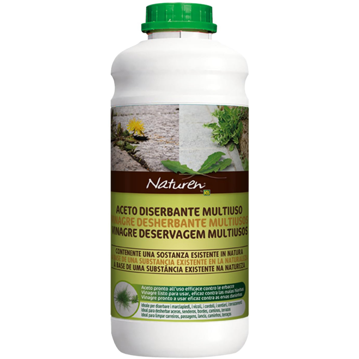 Naturen Vinagre desherbante 1L, Multiuso