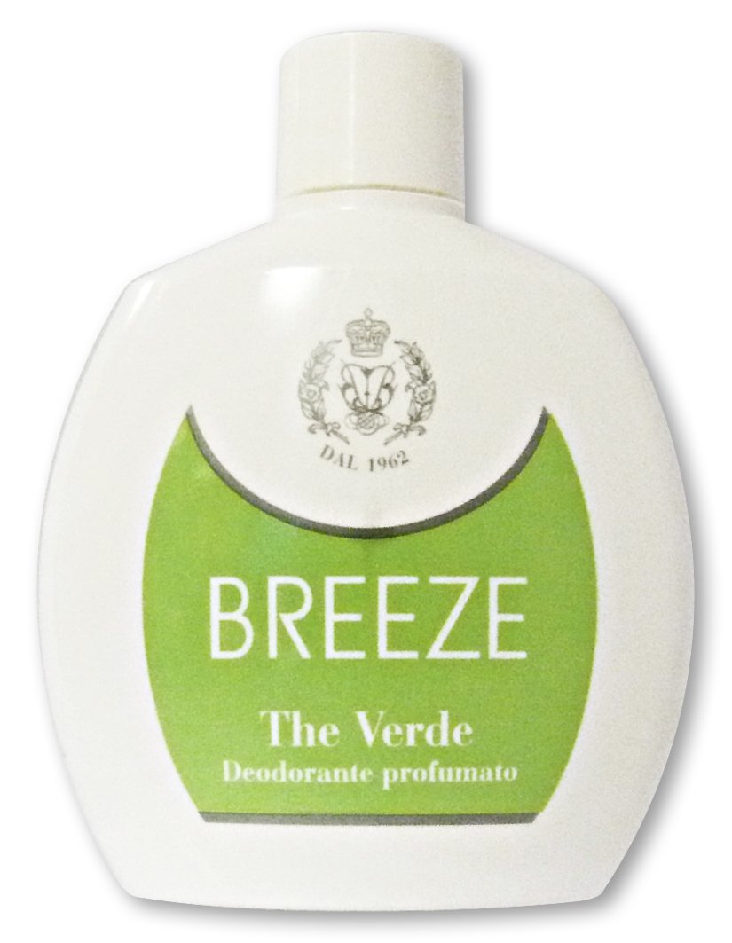 BREEZE Set 6 Deodorante Squeeze The Verde 100 Ml. Cura Del Corpo