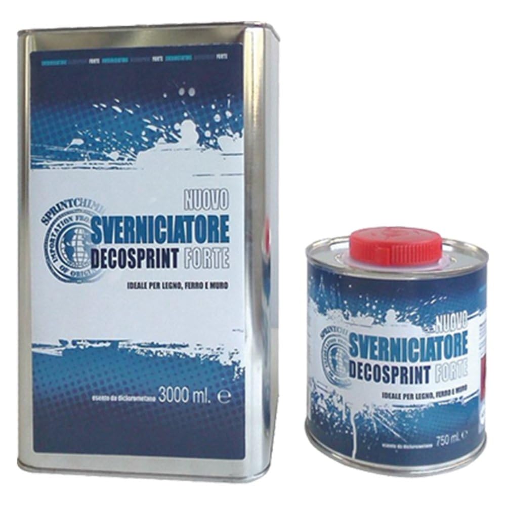 SVERNICIATORE Forte DECOSPRINT Ideale per Legno, Ferro, Muro ML.750 006114 AZIMUTHSHOP