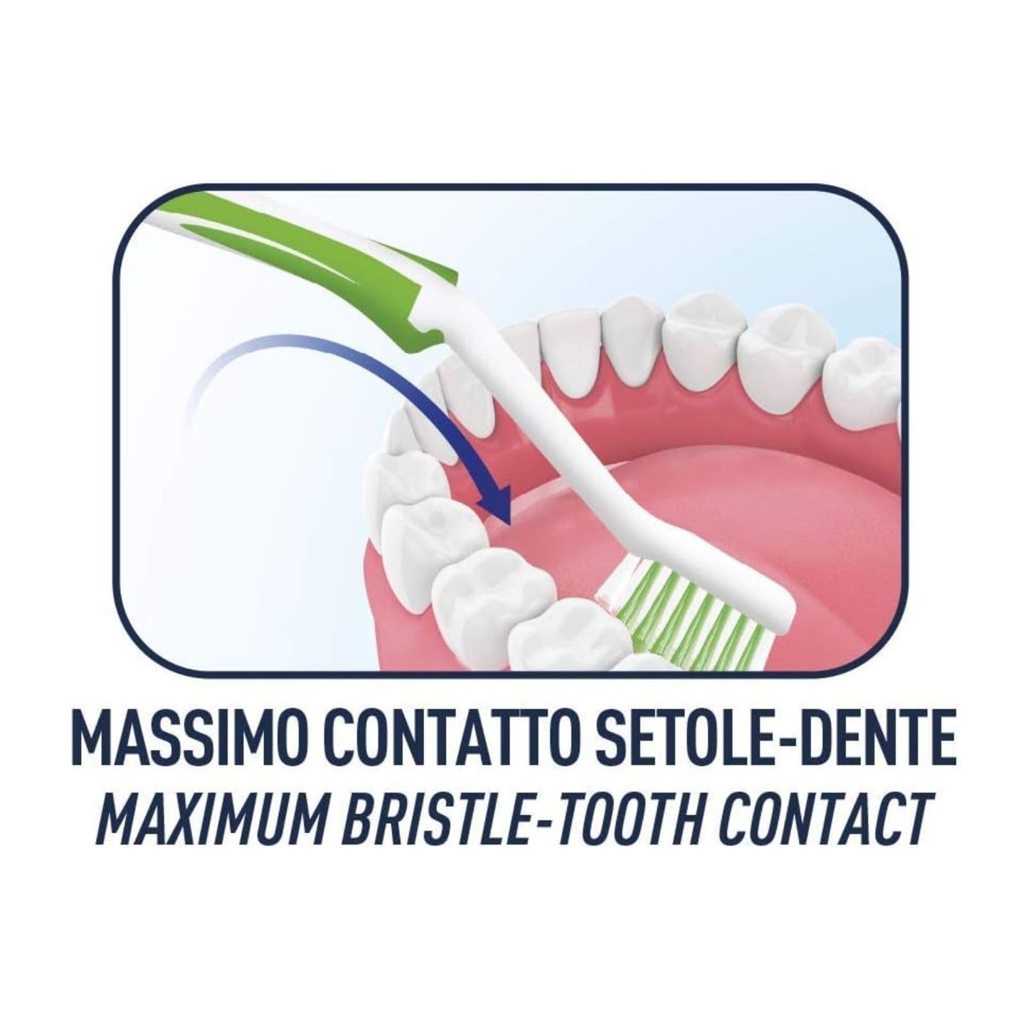 Biorepair, Spazzolino Gengive con Setole Super Soft, Antibatterico con Piliscilingua, Inibisce la Crescita Batterica Fino al 90%