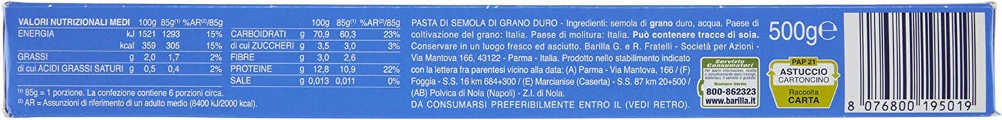 Barilla Capellini n ° 1 (24 x 500g)