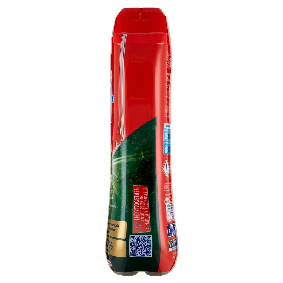 Pril Duo Gel, Detersivo Lavastoviglie Gel, Azione Sciogligrasso, Formato Singolo da 30 Lavaggi