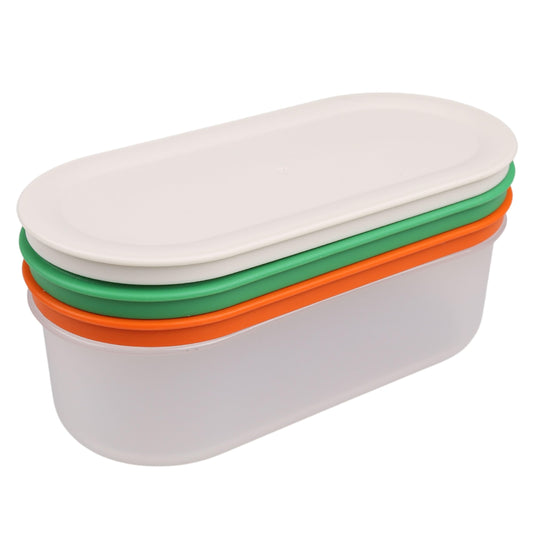 UPPFYLLD Grattugia colorata con contenitore, set di 4 pezzi