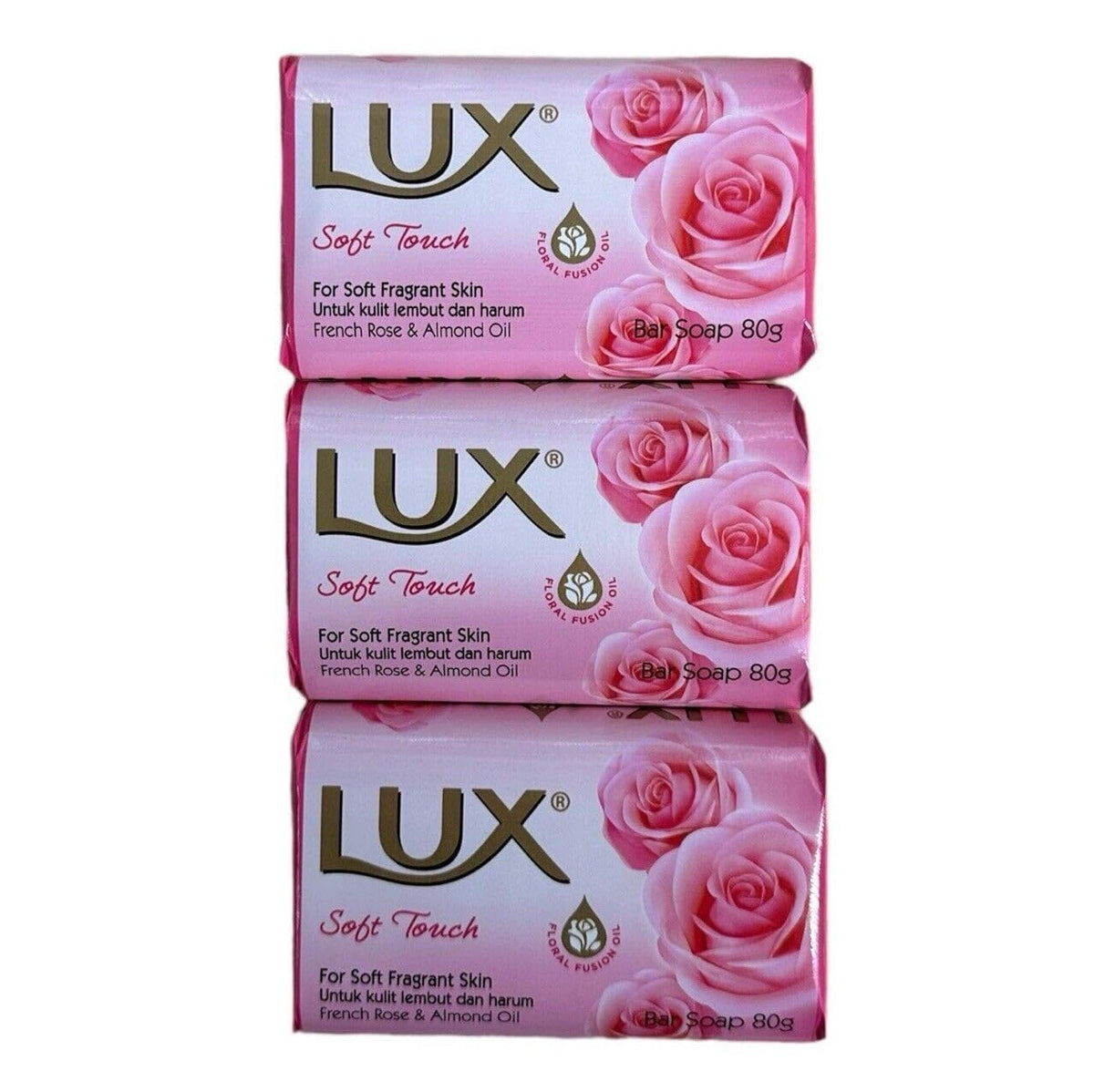 LUX Divano soft touch FRENCH ROSE 3PK