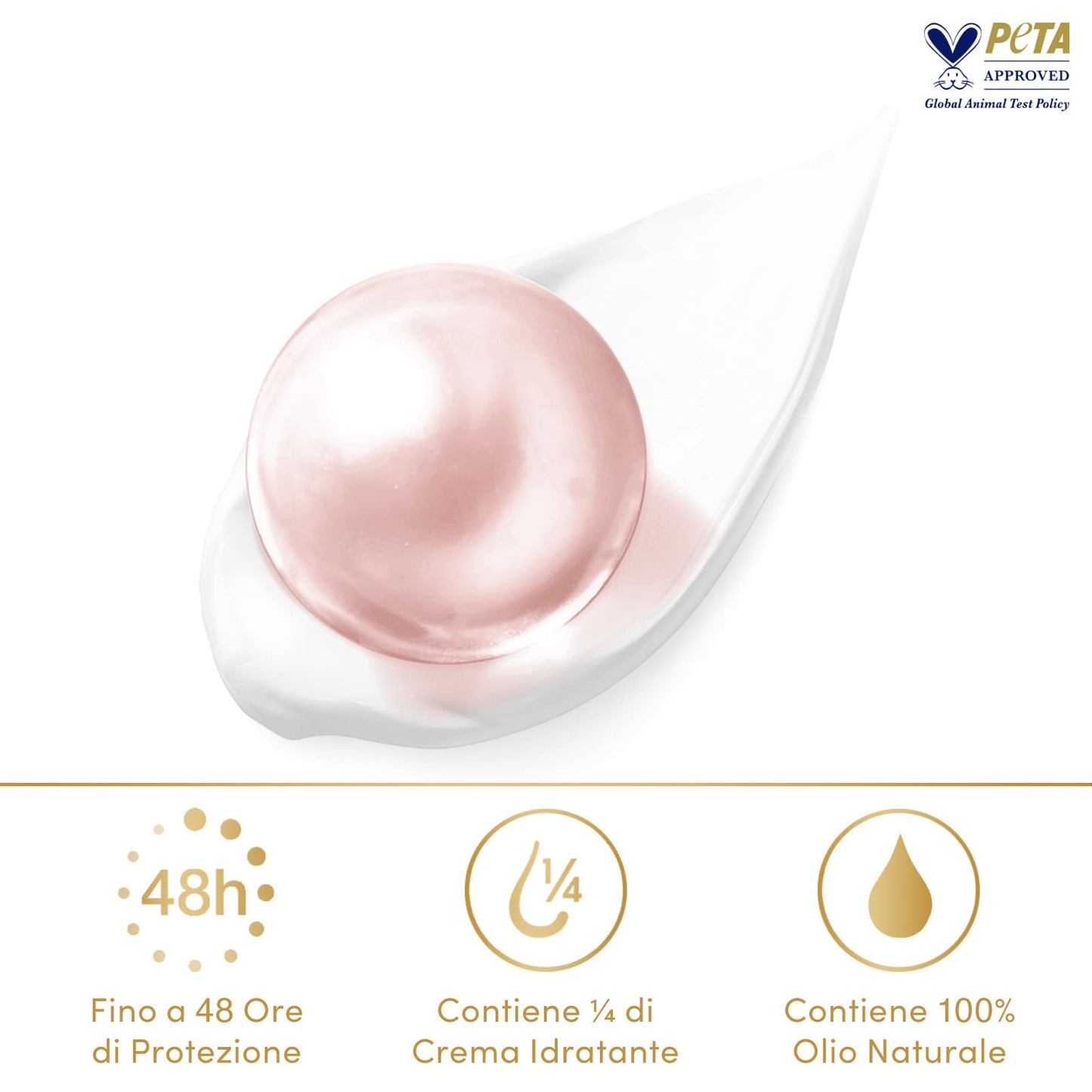 Dove, Deodorante Spray Beauty Finish, con 1/4 Crema Idratante, con Minerali e Vitamina E, Antitraspirante, Senza Alcool, Pelle Asciutta Fino a 48 Ore, Deodorante Uomo e Donna, 6 Pezzi da 150 ml