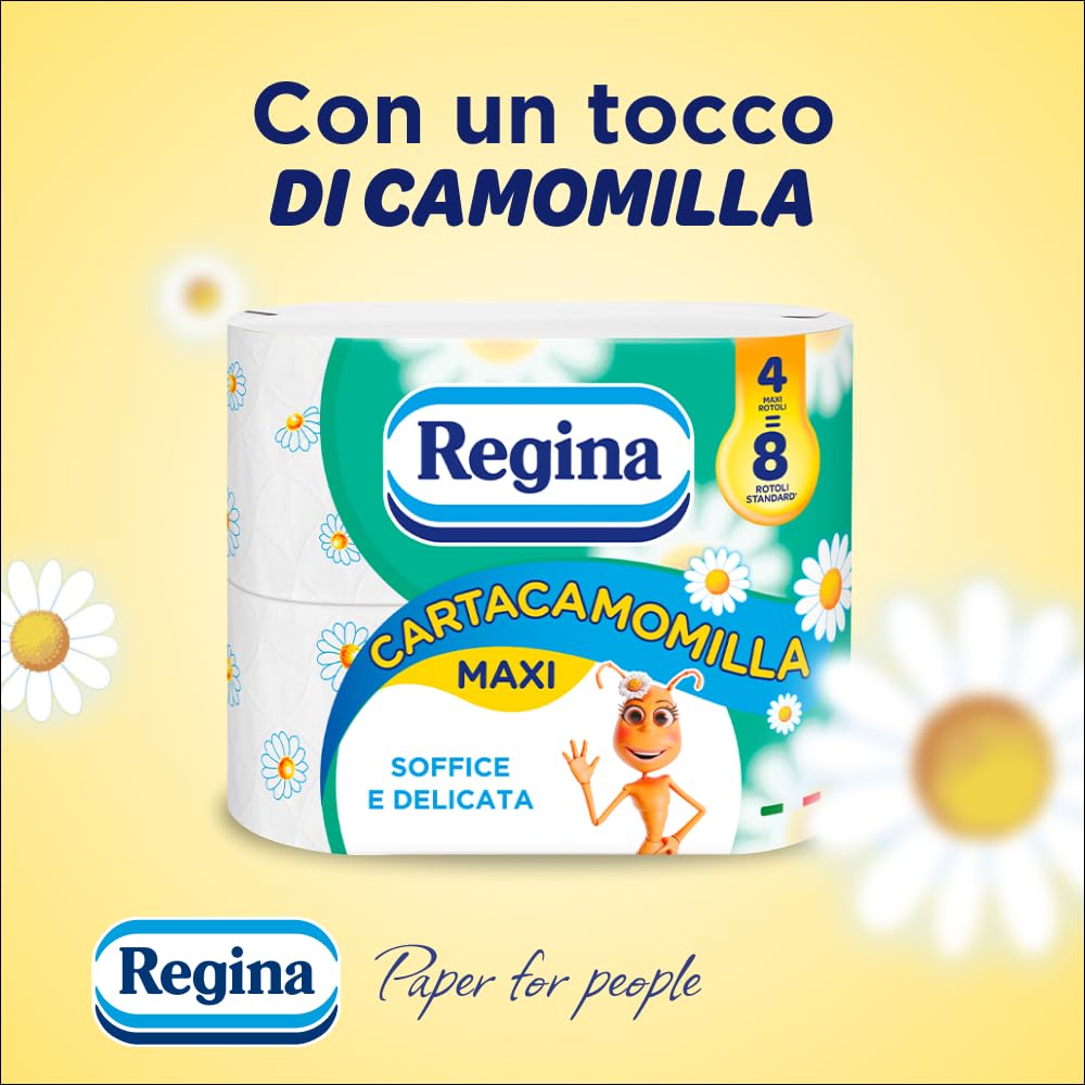 Carta Igienica Regina Cartacamomilla 6 rotoli