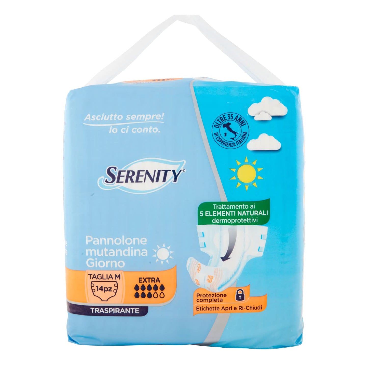 Serenity Pannolone Mut Trasp M, 14pz