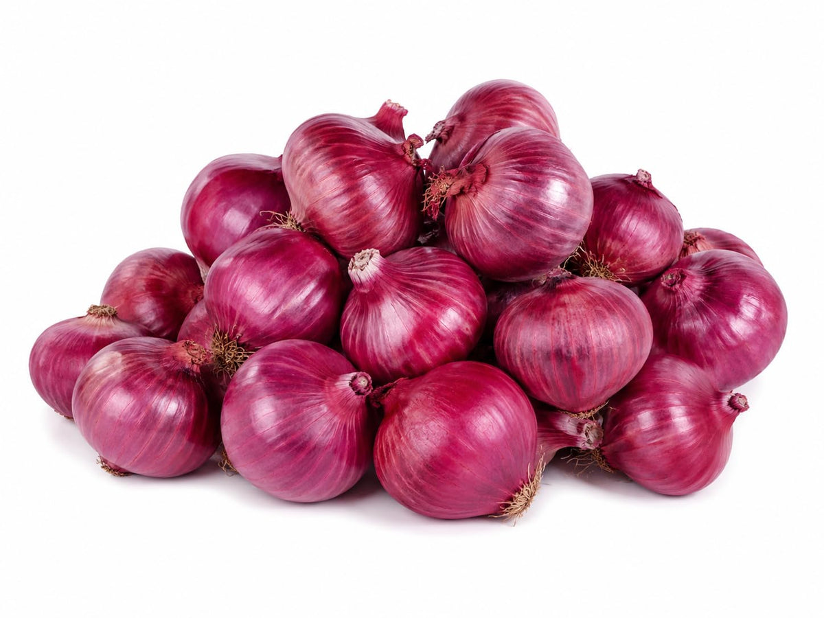 Cipolle Rosse Fresche 3 Kg, Dolci e Succose, Origine Italiana, Ideali per Insalate, Pizza e Ricette Gourmet