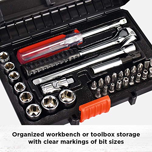 BLACK+DECKER Set per Avvitare con Cricchetto