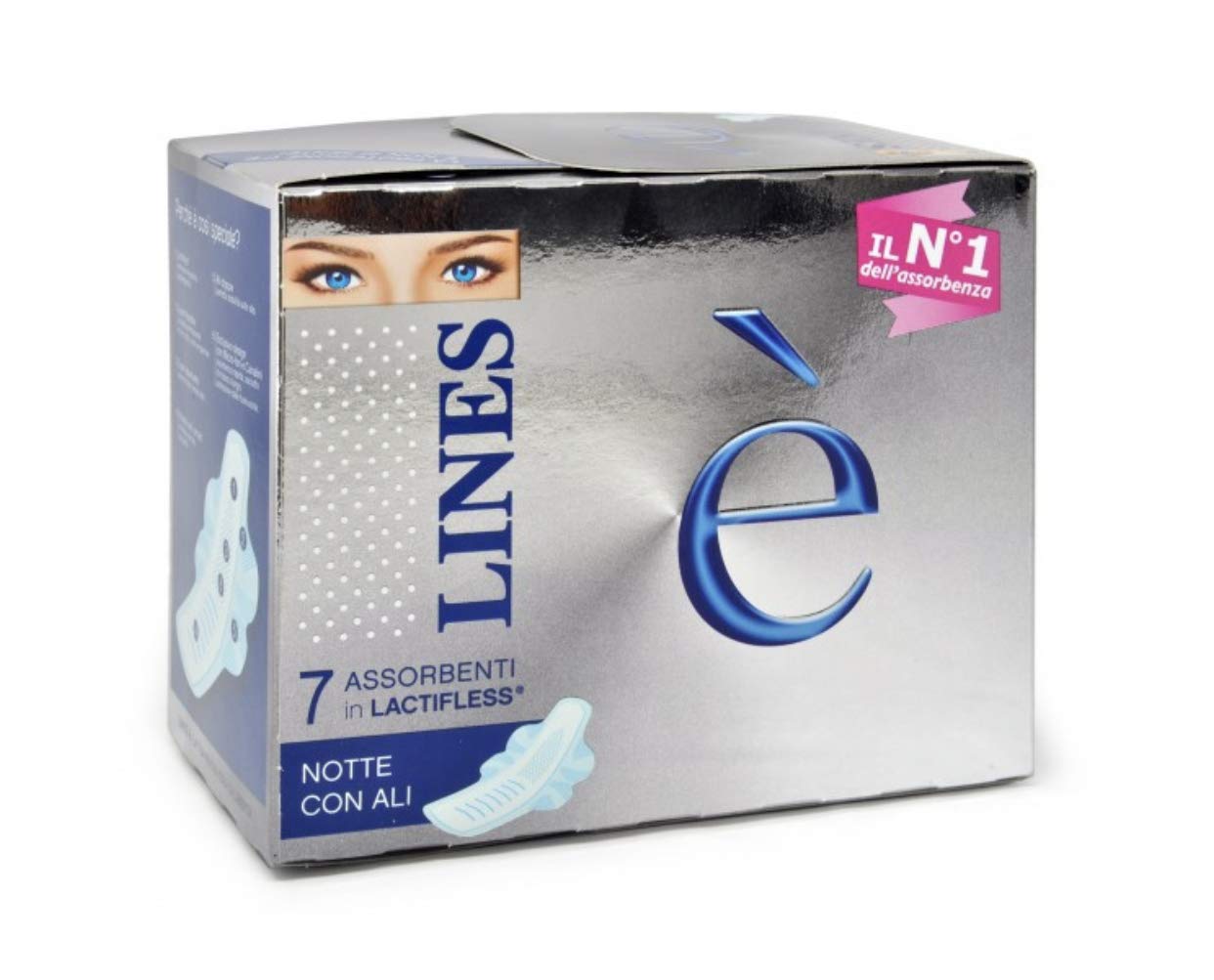 LINES E' CON ALI ASSORBENTI [TOTALE 6 CONFEZIONI DA 7 PEZZI]