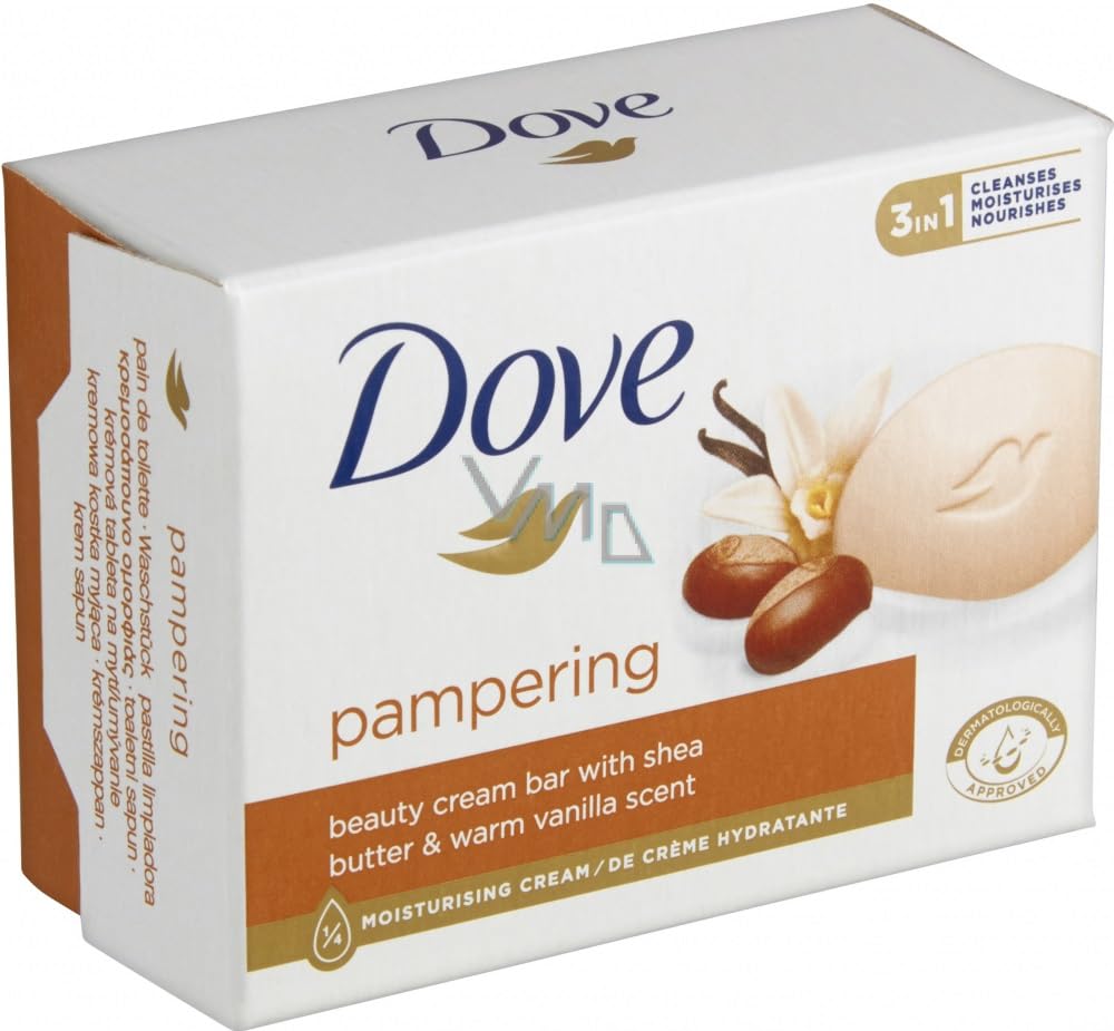 Dove Sapone burro di karitè (4 x 90 g)