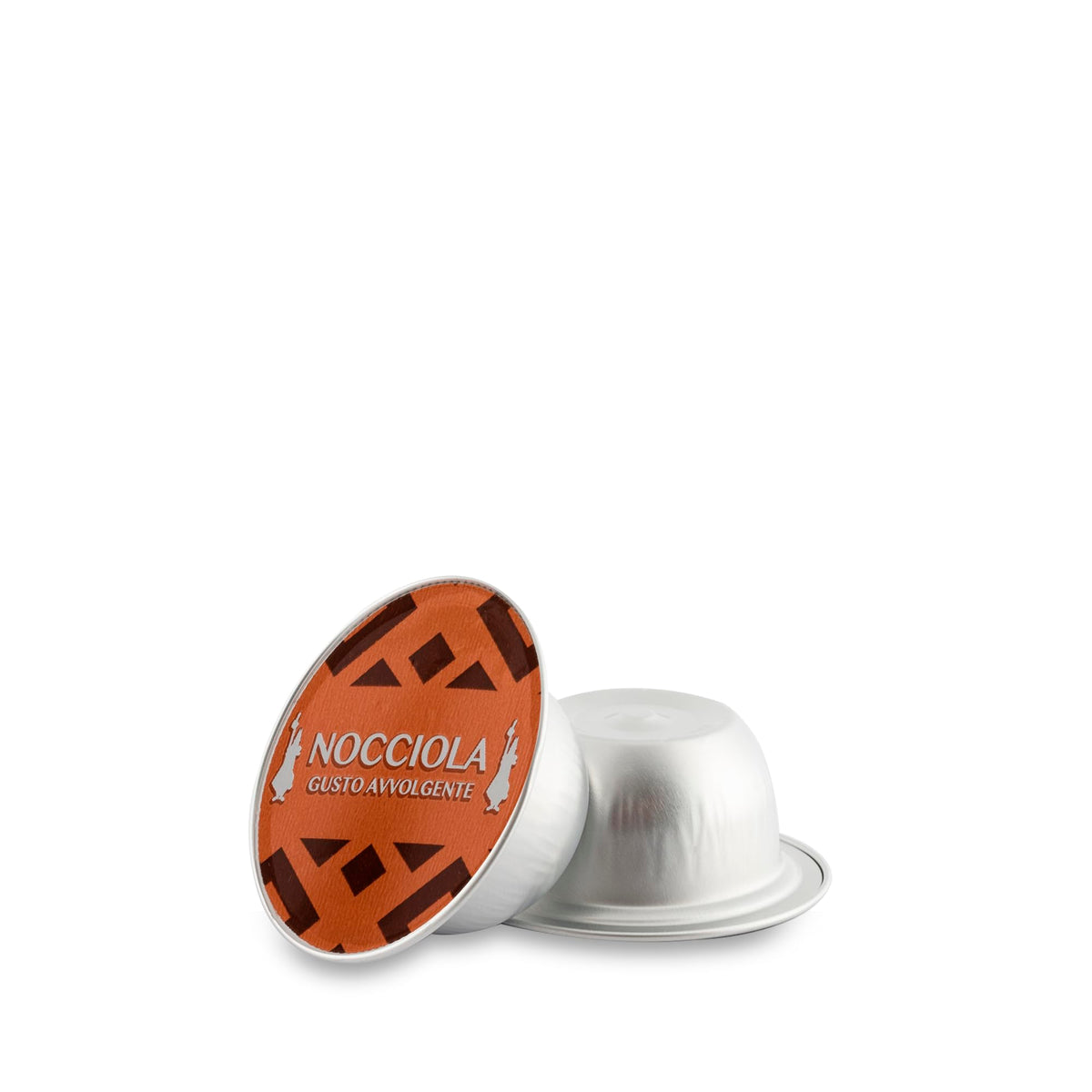 Bialetti Caffè d'Italia, Box 12 Capsule, Gusto Nocciola, Compatibili con Macchine Bialetti sistema chiuso, 100% Alluminio