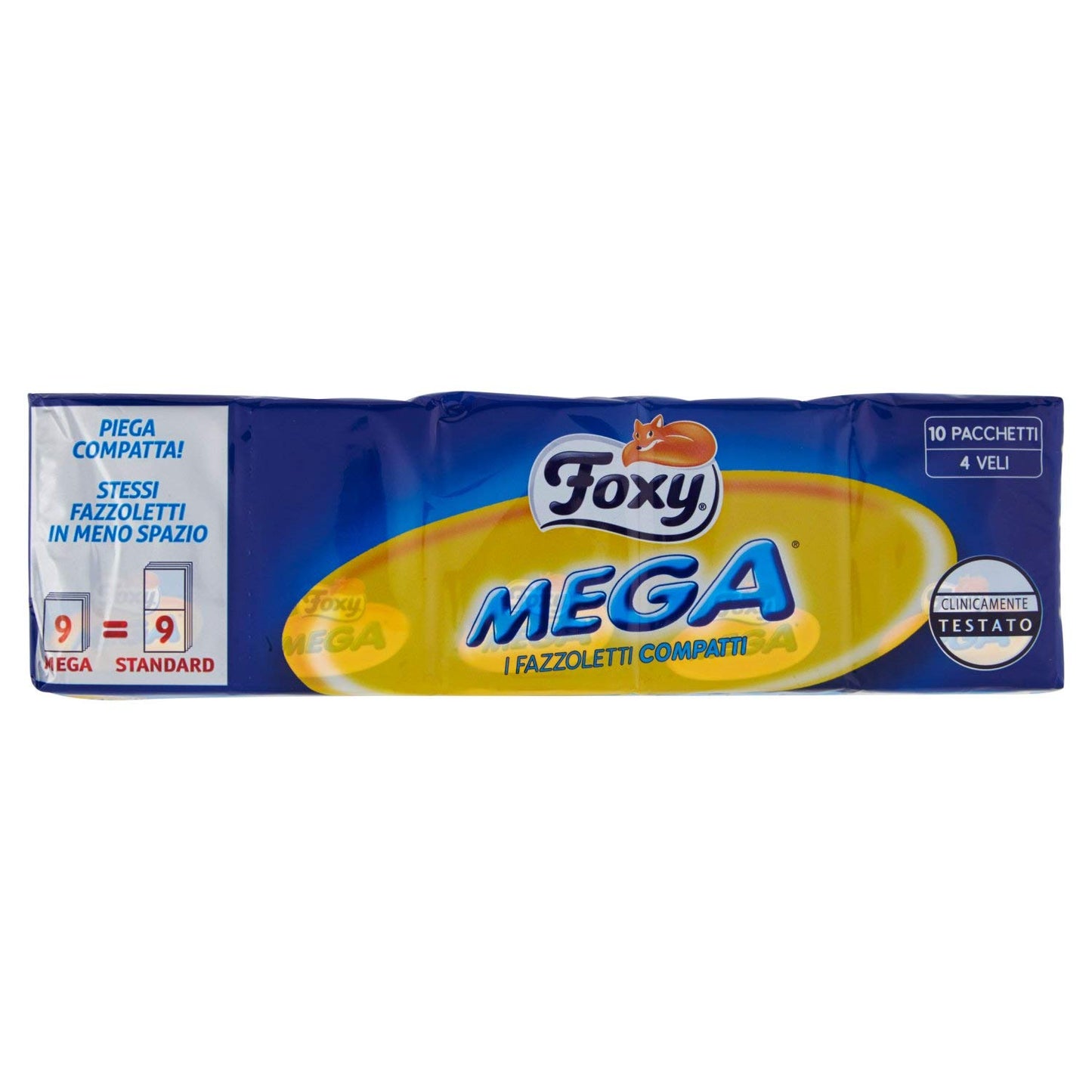 FAZZOLETTI TASCABILI FOXY MEGA Pz 10
