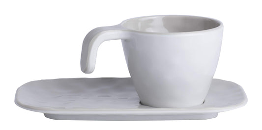 Sommerer Tazza Espresso con piatto beige