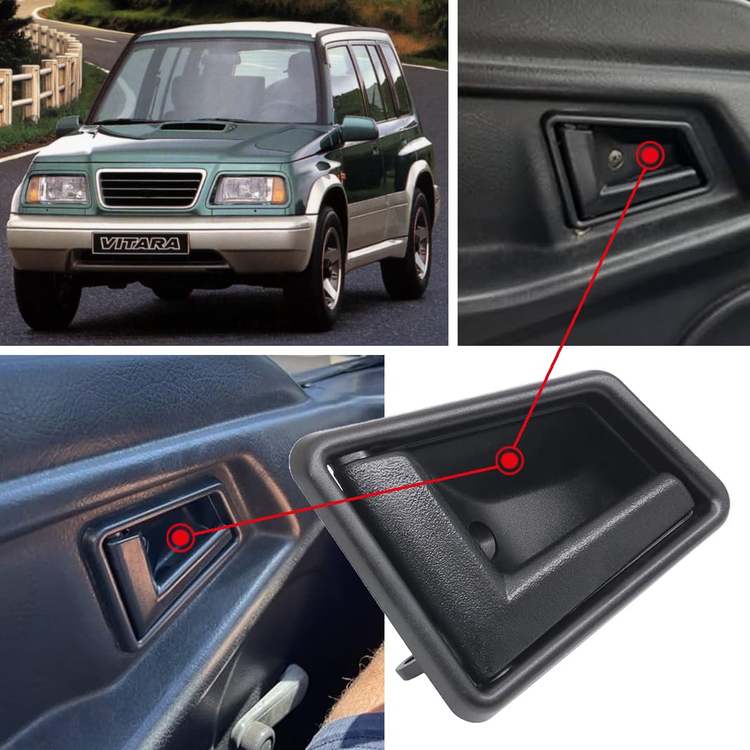 CG94 - Maniglia Apriporta Interna Anteriore e Posteriore S. VITARA 1988 - Nera Sx