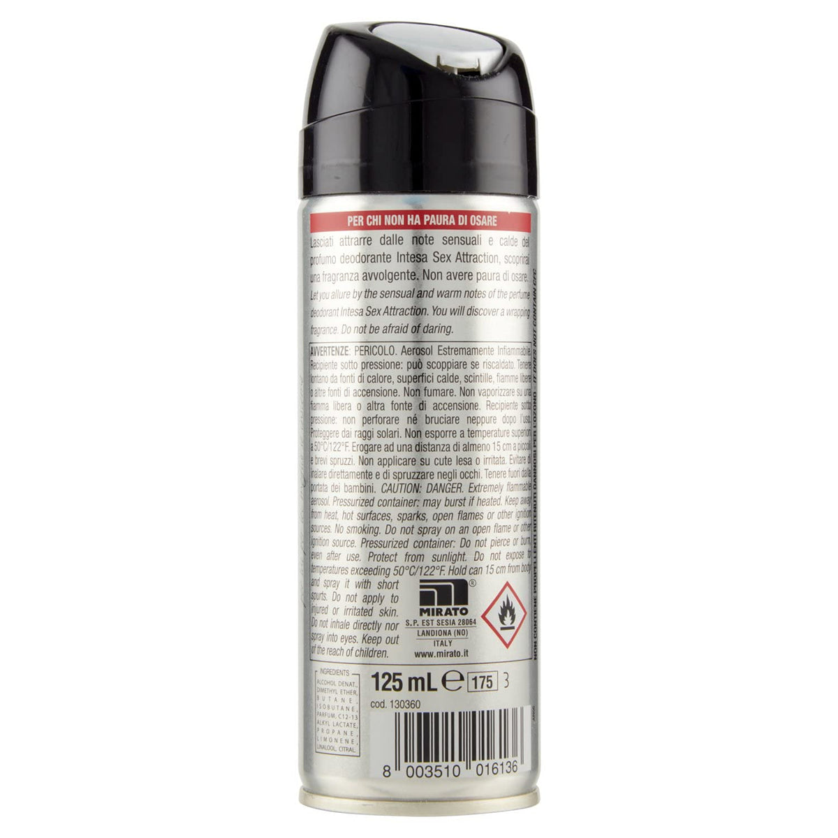 Intesa Deo Spray Sex Attraction Ml.125