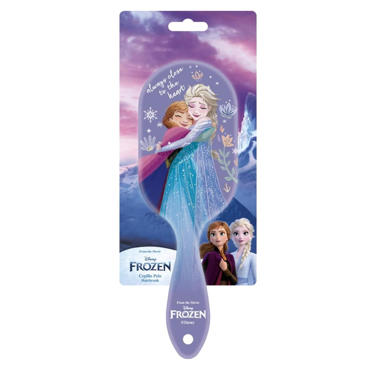 Disney Frozen Elsa e Anna spazzola districante per capelli per tutte le età e tipi di capelli