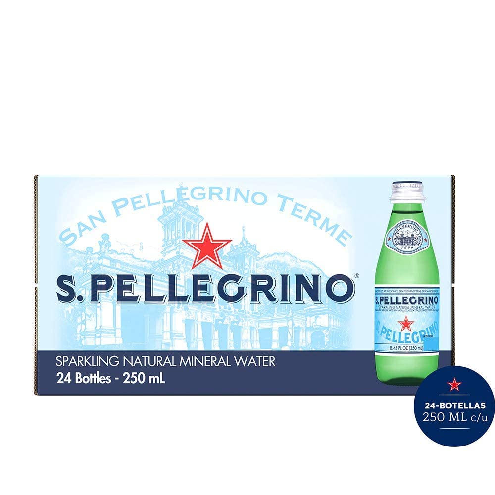 SAN PELLEGRINO ACQUA Frizzante 0.250 lt. vetro a perdere - Scatole da 24 bottiglie