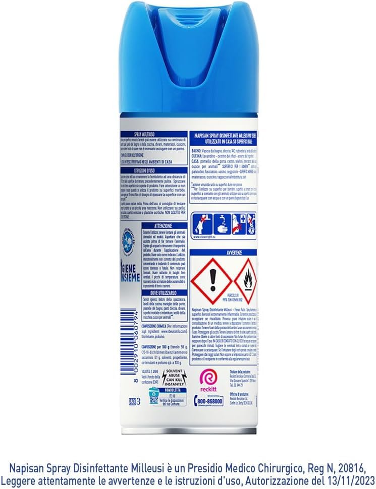 Napisan Spray Disinfettante Milleusi