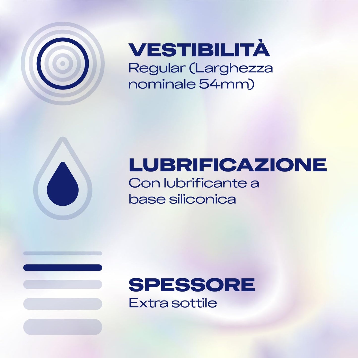 Durex Invisible Preservativi Ultra Sottili (0,048 mm) ad Alta Sensibilità, 36 Profilattici