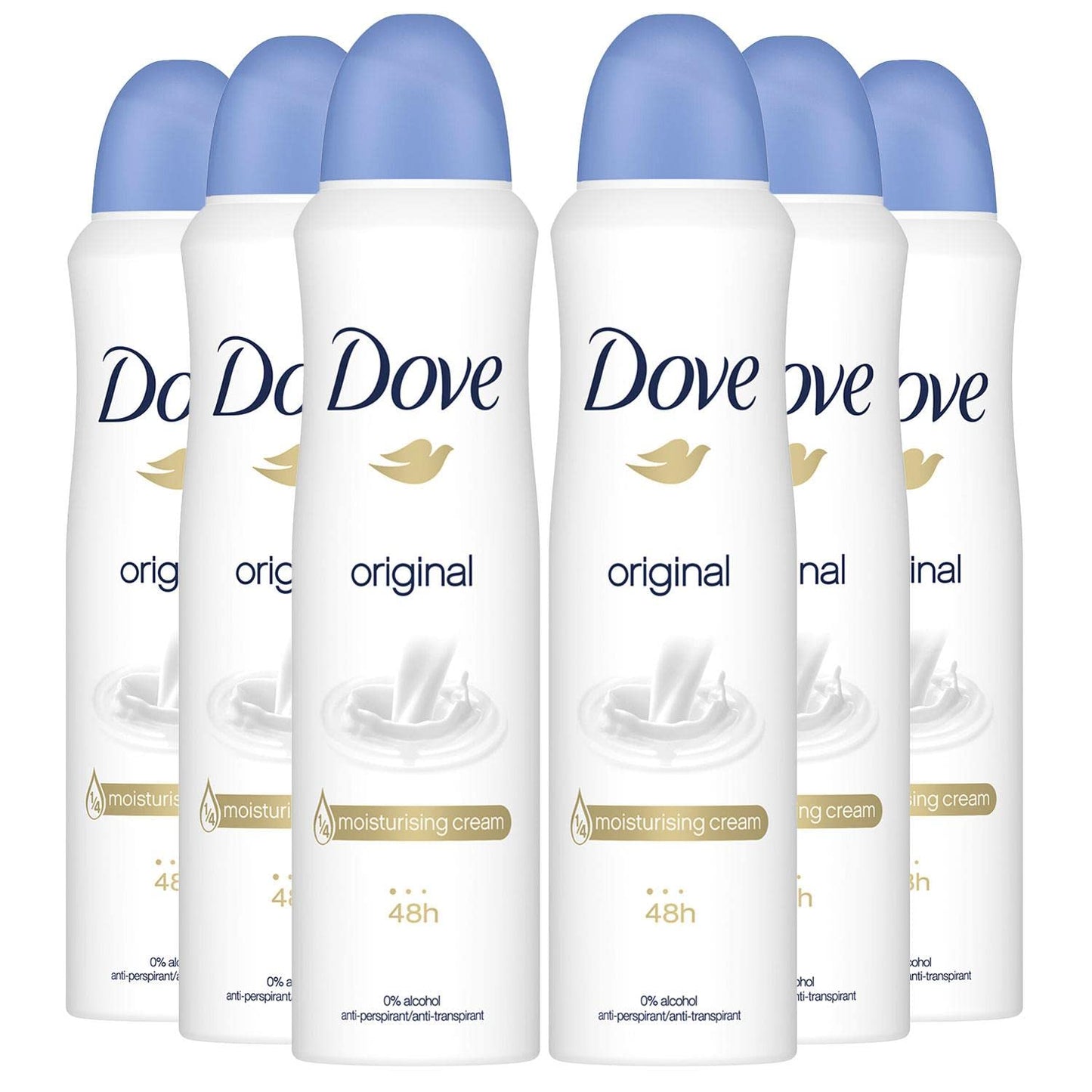 Dove Deodorante Original Spray Unisex 48h 150ml