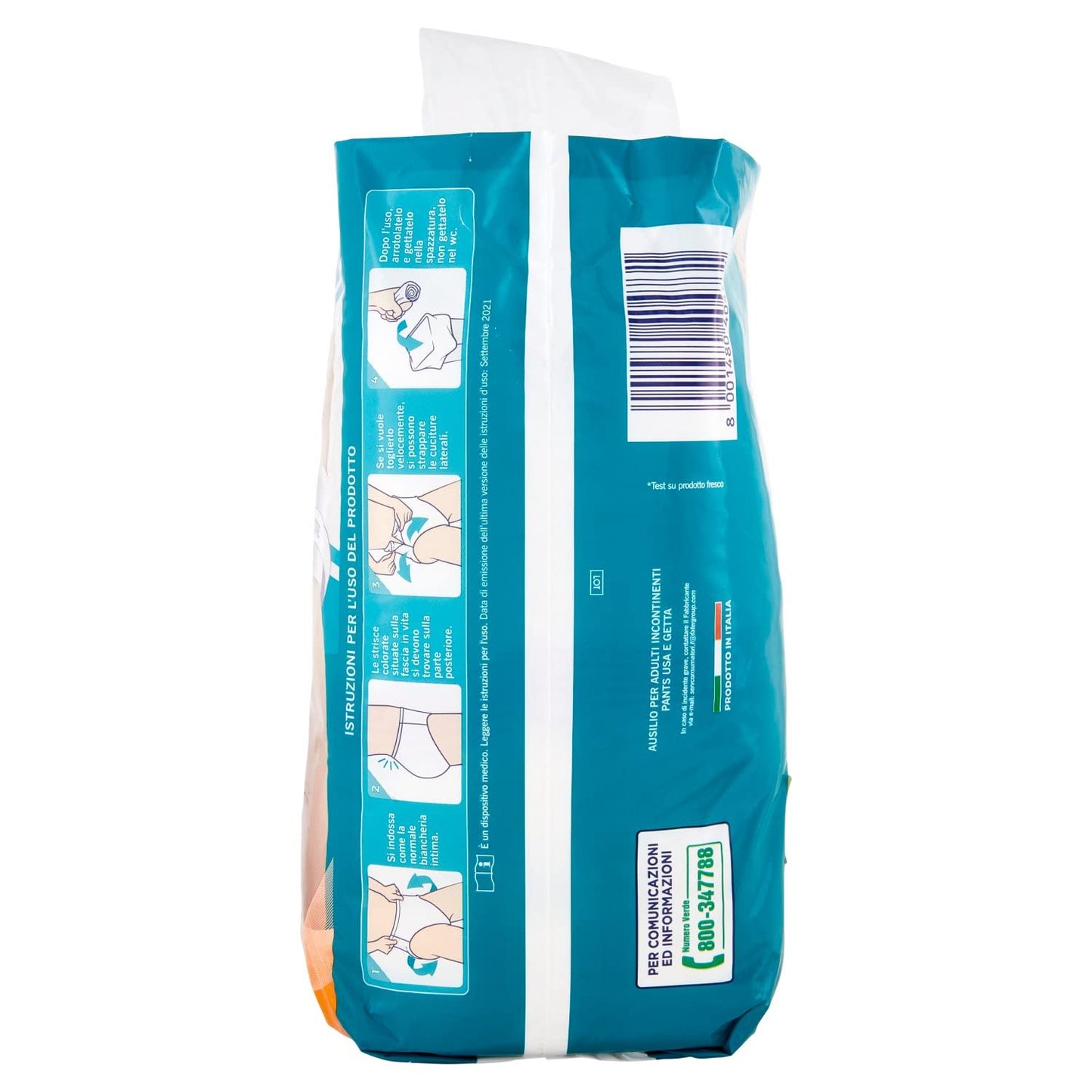 Lines Specialist Pants Unisex Extra, Pannoloni per Incontinenza, Taglia M, Confezione da 7 Pezzi