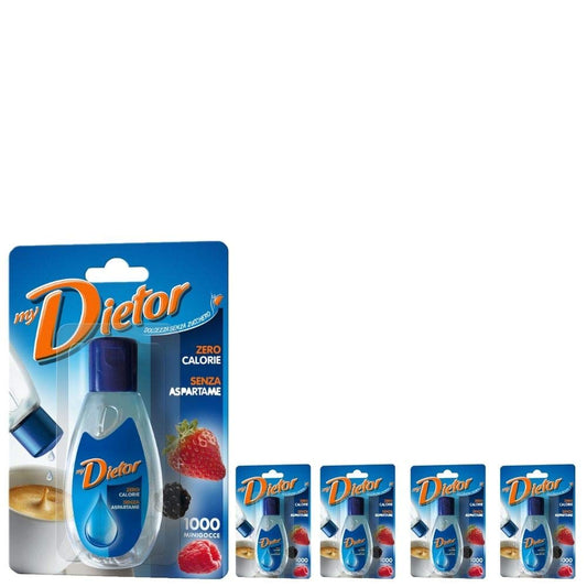 MyDietor Dolcificante Liquido 5 Confezioni da 50 ml