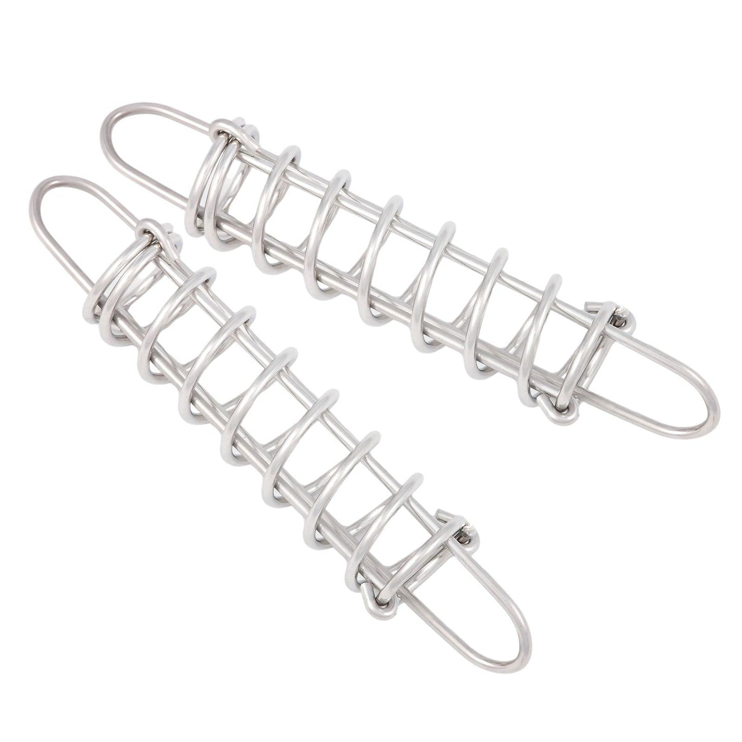 GeBOOTE24 An- & Verkauf 2 ammortizzatori in acciaio inox A2 per barche fino a 8 m con molla per barche