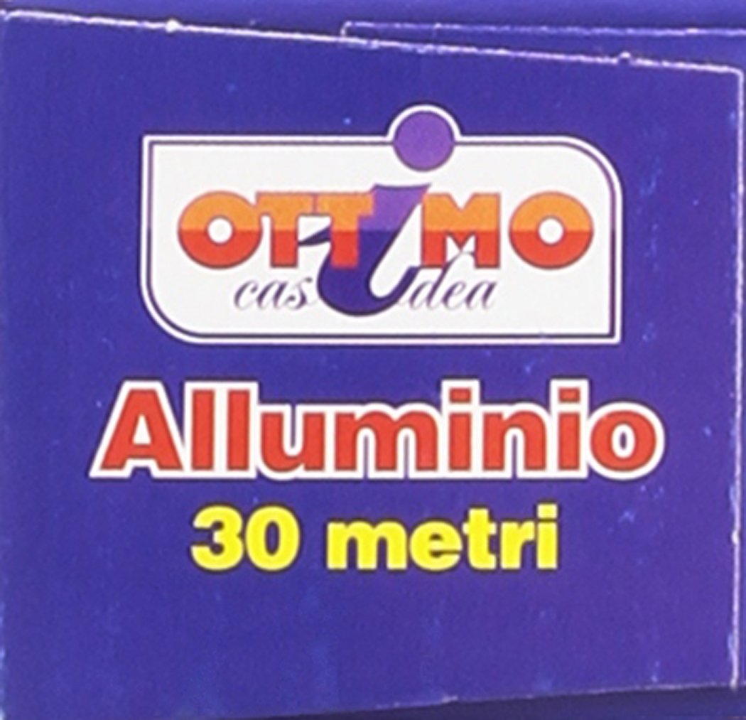 Ottimo - Carta Stagnola Alluminio Super Forza, 30 Metri - 2 confezioni [60 m]