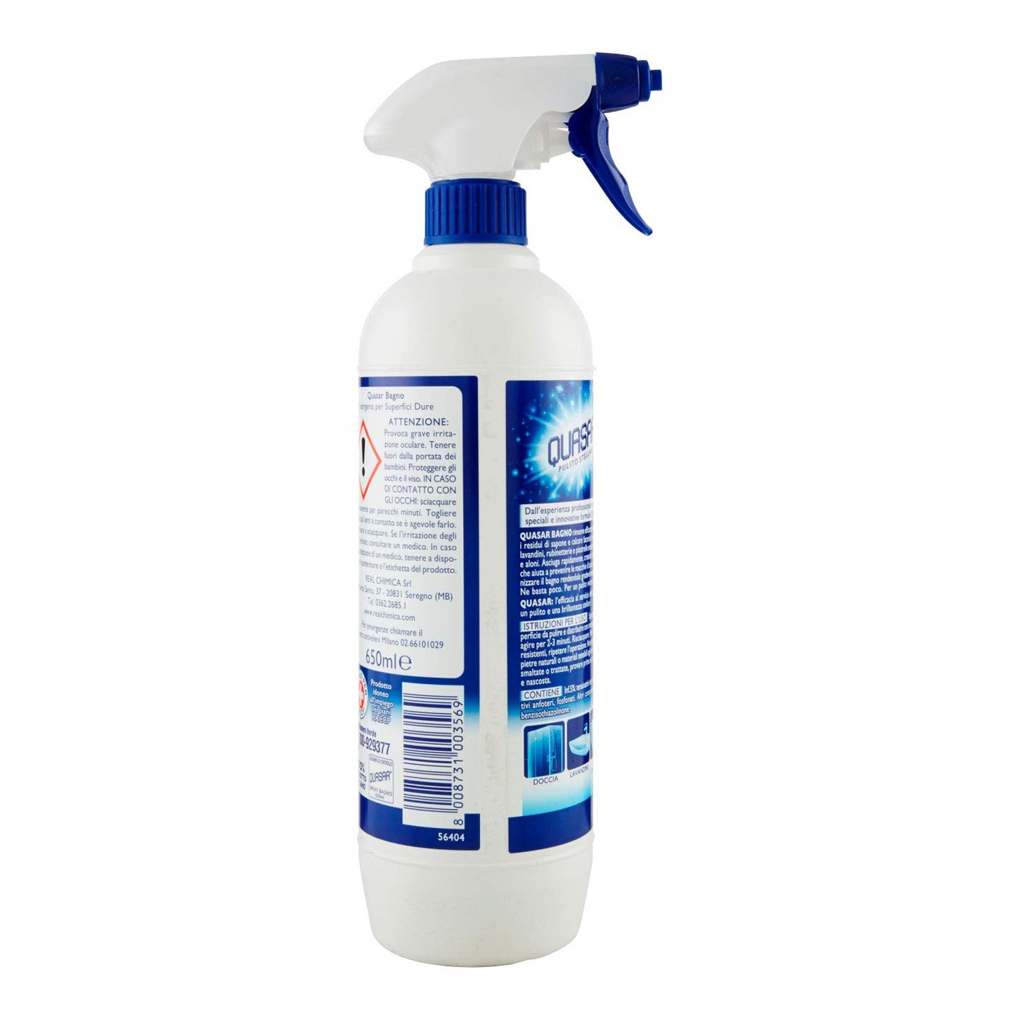 Quasar Bagno Base Detergente, 650ml