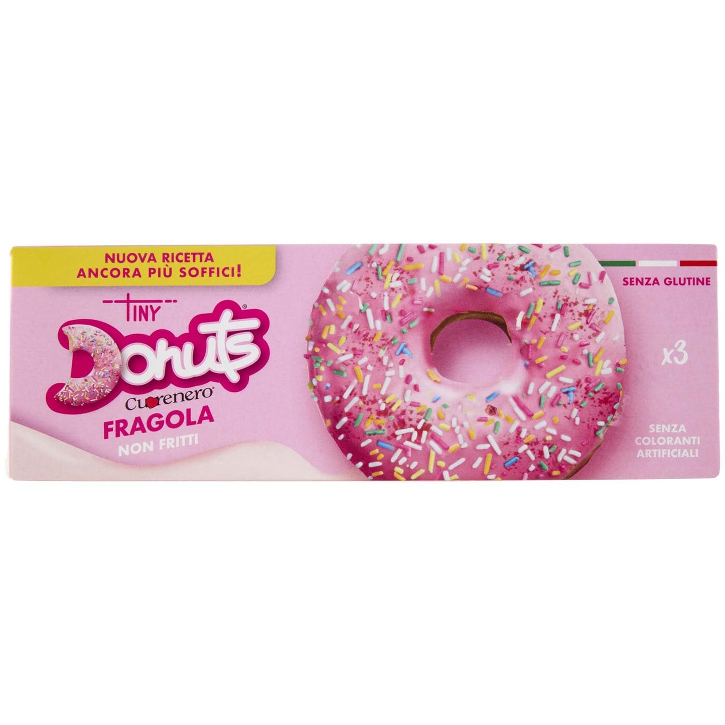 DONUTS CIAMBELLE GUSTO FRAGOLA 111GR 1 PEZZO