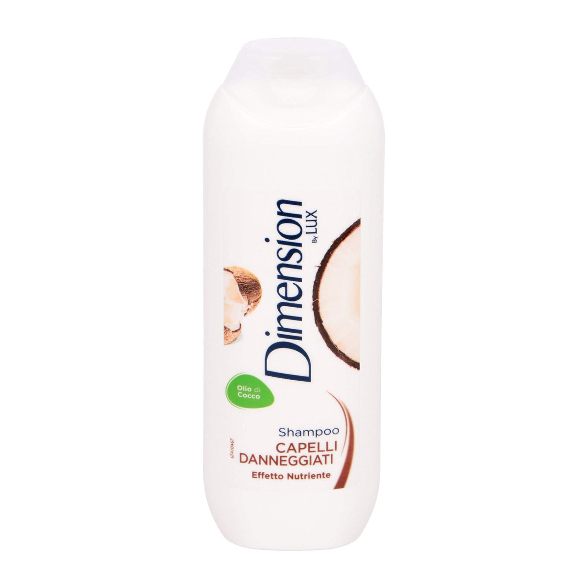 Lux Dimension Shampoo 2in1 New, Trasparente, Cocco, 250 Millilitro