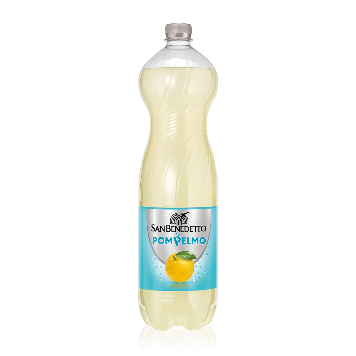 San Benedetto Pompelmo, Bevanda Gassata, 1500 ml Dissetante e Frizzante, a Basso Contenuto di Zuccheri