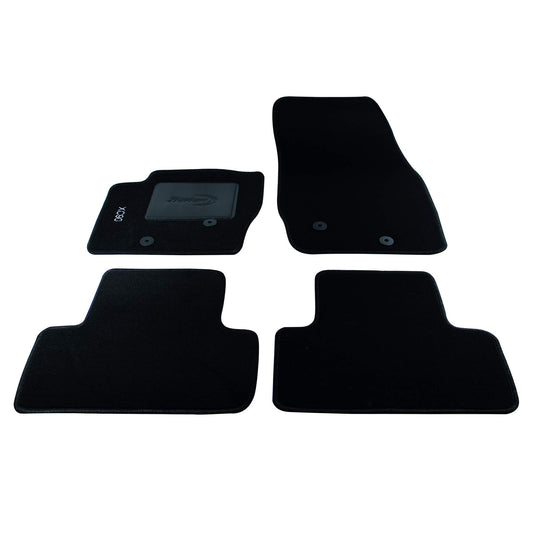 Bottari 39110 Set Tappeti Auto su Misura in Moquette per modello XC90 produzione dal 2002 al 2015 , Nero, 4 Pezzi